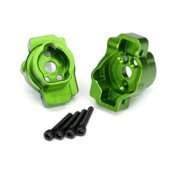 SUPPORT AXE DE TRANSMISSION ALU ANODISE VERT X2 (8256G)