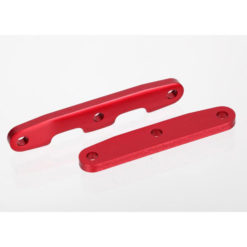 SUPPORTS ALU DE TIRANTS ANODISES ROUGE AVANT ET ARRIERE (2) (6823R)