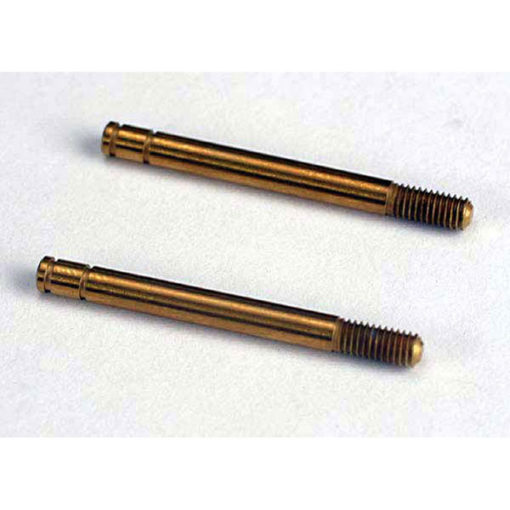 TIGE D'AMORTISSEURS 32MM TRAITE ACIER + COUCHE TITANE (2) (4262T)