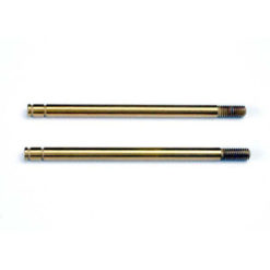 TIGE D'AMORTISSEURS ASSEZ LONGUES TRAITE ACIER + COUCHE TITANE (2) (2765T)