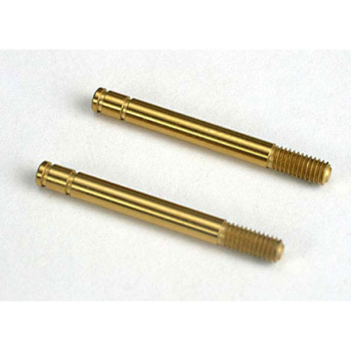 TIGE D'AMORTISSEURS AVANT 29MM TRAITE ACIER + COUCHE TITANE (2) (4261T)
