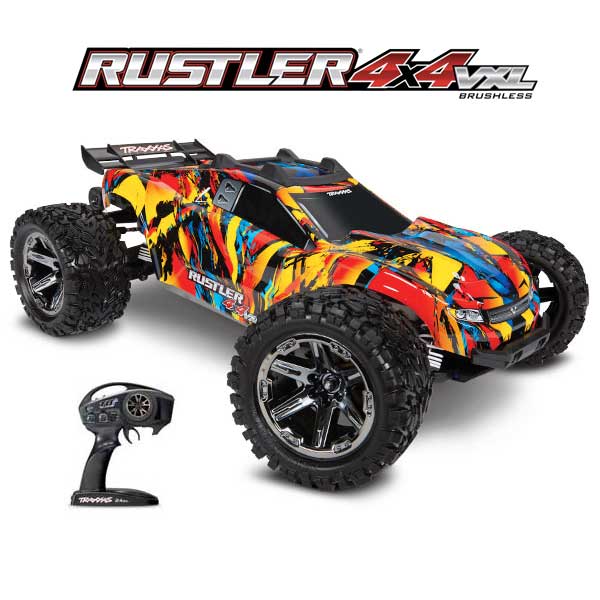 TRAXXAS RUSTLER 4X4 VXL BRUSHLESS - MRC