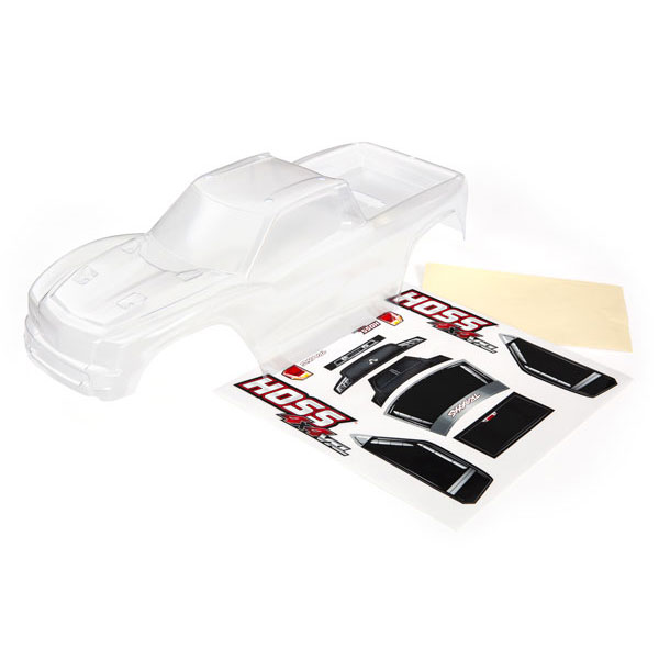 TRAXXAS CARROSSERIE TRANSPARENTE HOSS + AUTOCOLLANTS - MRC