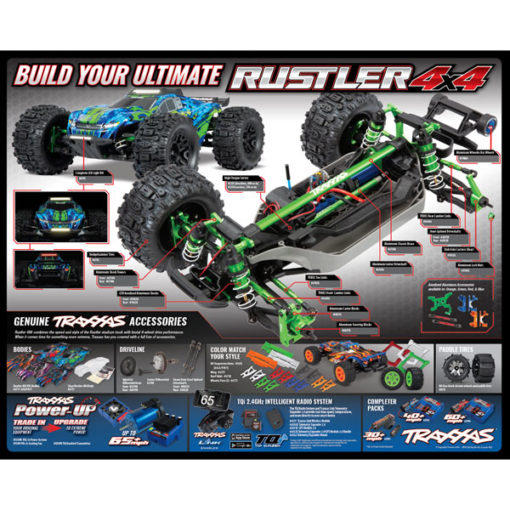 TAPIS DE COMPTOIR RUSTLER 4X4 (61557)