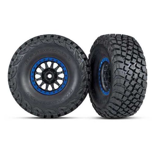 ROUES MONTEES COLLEES METHOD RACING BLEU (2) (8474X)