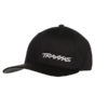 CASQUETTE VISIERE BOMBEE NOIR/BLANC