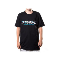 TEE SHIRT NOIR - SLICED LOGO - JUNIOR