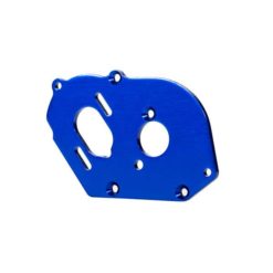 PLAQUE MOTEUR ALU 4MM ANODISEE BLEUE (9490X)