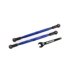 BIELLETTES ALU 7075-T6 ANODISEES BLEUES  (2) X-MAXX WIDEMAXX