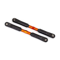 BIELLETTES AVANT ALU ANODISEES ORANGES (X2) - SLEDGE (9549T)
