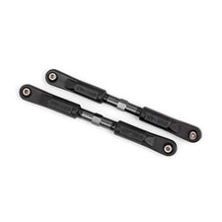 BIELLETTES DE CARROSSAGE AVANT ALU ANODISEES NOIRES (X2) - SLEDGE (9547A)