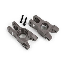 FUSEES ARRIERE GAUCHE ET DROITE ALU ANODISEES NOIRES - SLEDGE (X2) (9552A)