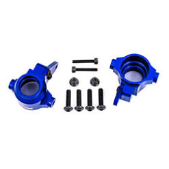 FUSEES DE DIRECTION GAUCHE / DROIT ALU ANODISEES BLEUES - SLEDGE (X2) (9635X)