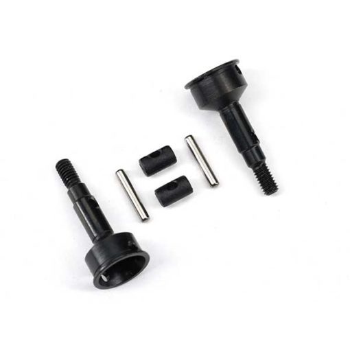 AXES DE ROUES AVANT (X2) - TRX-4M (9753)