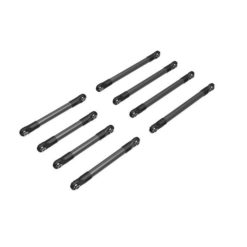 BIELLETTES DE SUSPENSION AVANT/ARRIERE ALU ANODISEES GRISES - TRX-4M (9749-GRAY)