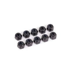 ECROUS NYLSTOP 4MM NOIR (10) (1748)