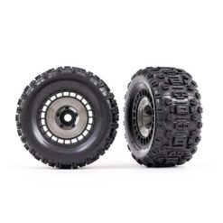ROUES MONTEES COLLEES NOIRES 3