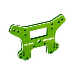SUPPORT D'AMORTISSEURS AVANT ALU (7075-T6) VERT - SLEDGE