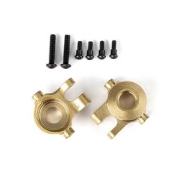 FUSEES DE DIRECTION EN LAITON (7 gr CHACUNE) GAUCHE / DROIT - TRX-4M (9737)