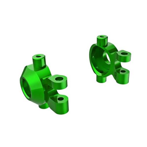 FUSEES DE DIRECTION GAUCHE / DROIT ALU ANODISEES VERTES (X2) - TRX-4M (9737-GRN)
