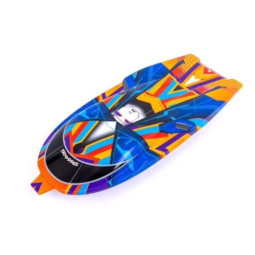 CAPOT AVEC GRAPHIQUES ORANGE SPARTAN 2022 (5738T)