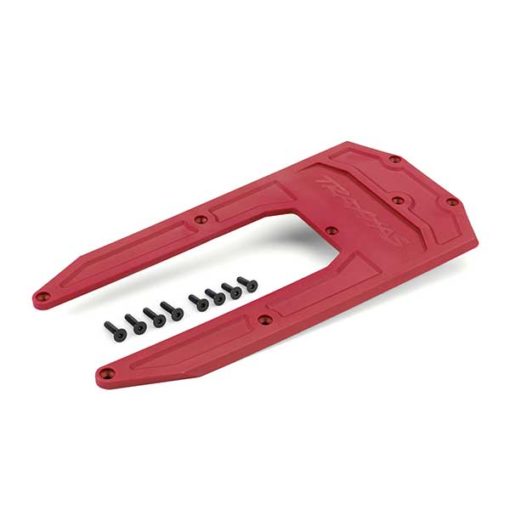 PLAQUE DE PROTECTION CHASSIS ROUGE - SLEDGE (9623R)