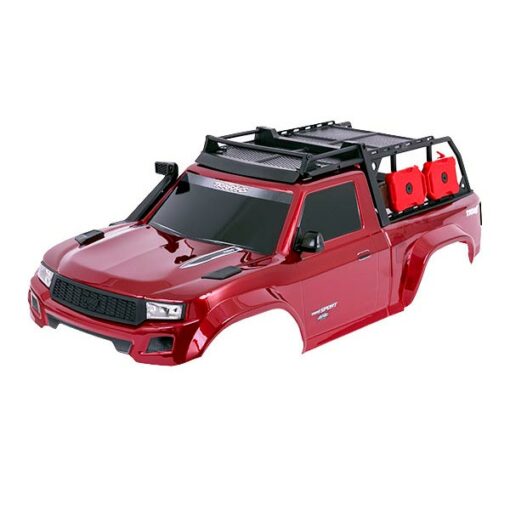 CARROSSERIE COMPLETE TRX-4 SPORT SANS CLIPS - ROUGE