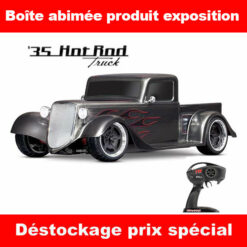 VOITURE HOT ROD TRUCK - 4X4 -1/10 BRUSHED SANS ACCUS/CHARGEUR - 93034-4-SLVR - TRAXXAS