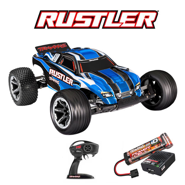 TRAXXAS FORD FIESTA RALLY BRUSHLESS CLIPLESS SANS ACCUS / CHARGEUR - MRC
