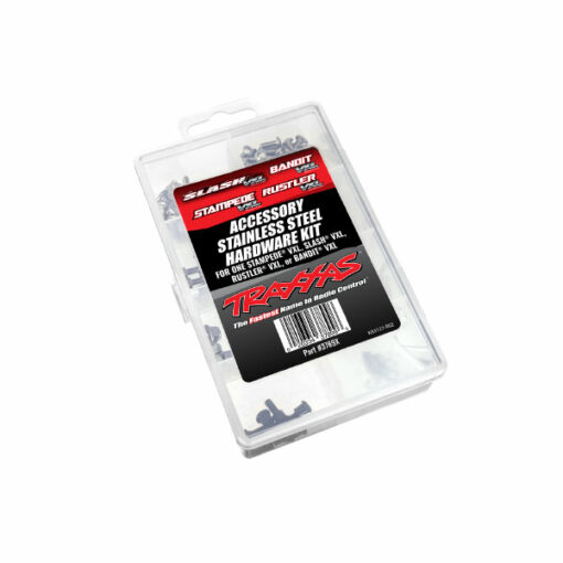KIT VISSERIE COMPLET SLASH/BANDIT/STAMPEDE/RUSLTER VXL INOXYDABLE (3789X)