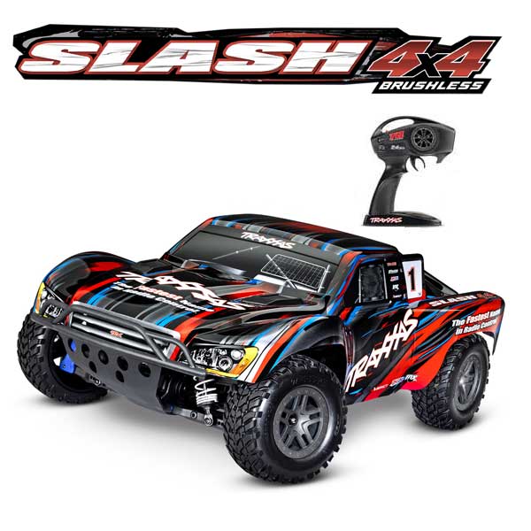 TRAXXAS FORD FIESTA RALLY BRUSHLESS CLIPLESS SANS ACCUS / CHARGEUR - MRC