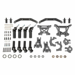 UPGRADE KIT DE TRANSMISSION RENFORCE GRIS - HOSS/SLASH/RUSTLER 4X4 (9080-GRAY)