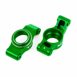 FUSEES ARRIERES GAUCHE/DROITE ANODISEES VERTES - X-MAXX/XRT