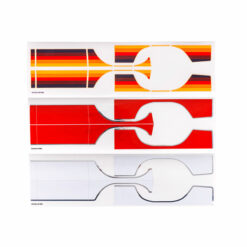 AUTOCOLLANTS ROUGE