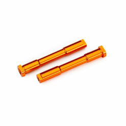 AXES DE RENVOI DE DIRECTION ANODISES ORANGES (X2)