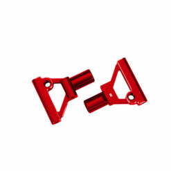 TRIANGLES DE SUSPENSION AVANTS INFERIEURS ALU ANODISES ROUGES