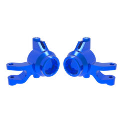 FUSEES DE DIRECTION GAUCHE / DROIT ALU ANODISEES BLEUES (2) - MINI MA (10734-BLUE)