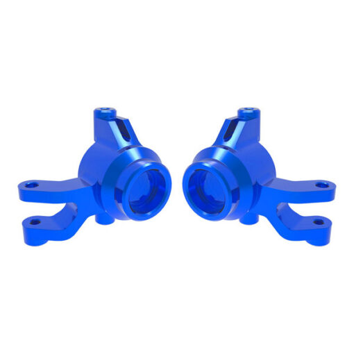 FUSEES DE DIRECTION GAUCHE / DROIT ALU ANODISEES BLEUES (2) - MINI MA (10734-BLUE)