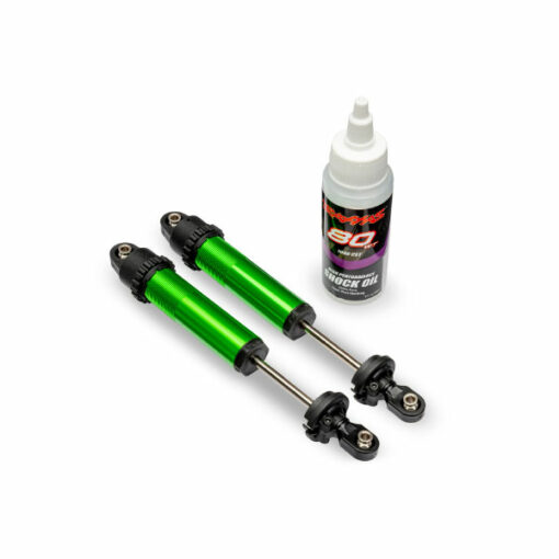 AMORTISSEURS ARRIERES GT-MAXX ALU VERTS (X2) - FUNCO (10962-GRN)