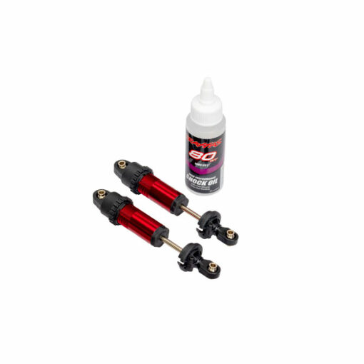 AMORTISSEURS AVANTS GT-MAXX ALU ROUGES (X2) - FUNCO (10961-RED)