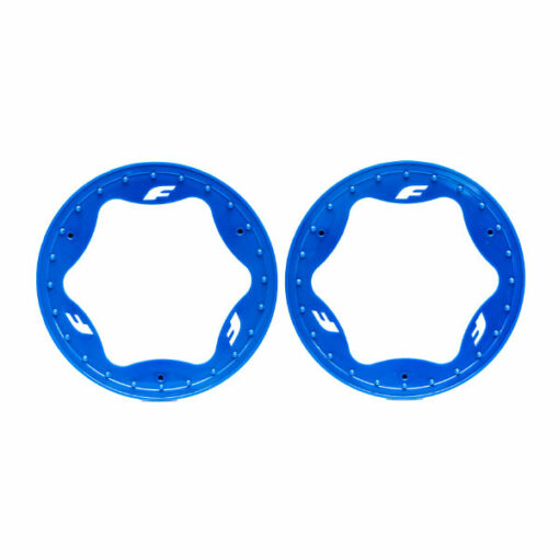 ANNEAUX BEADLOCK ARRIERE BLEUS (X2) - FUNCO (10977-BLUE)