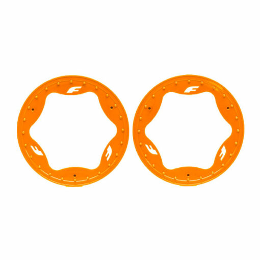 ANNEAUX BEADLOCK ARRIERE ORANGES (X2) - FUNCO (10977-ORNG)