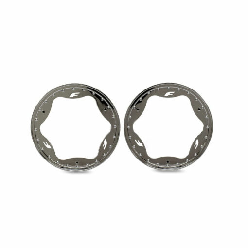 ANNEAUX BEADLOCK AVANT CHROMES (X2) - FUNCO (10976-CHRM)