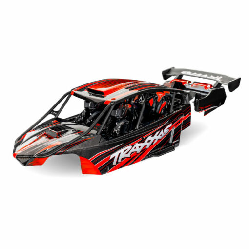 CARROSSERIE FUNCO PEINTE ET DECOREE ROUGE (10911-RED)