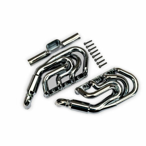 ECHAPPEMENT MOTEUR CHROME NOIR - FUNCO (10982-BLKCR)