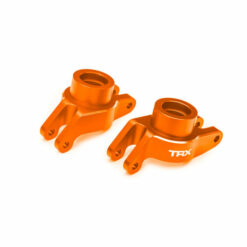 FUSEES ARRIERE GAUCHE / DROITE ALU ANODISEES ORANGE (X2) (10252-ORNG)