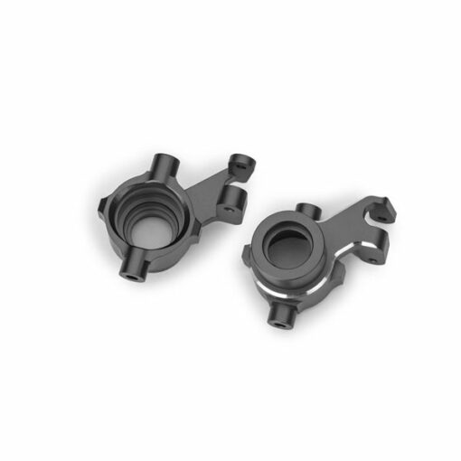 FUSEES DE DIRECTION GAUCHE / DROIT ALU ANODISEES GRISE (X2) (10237-GRAY)