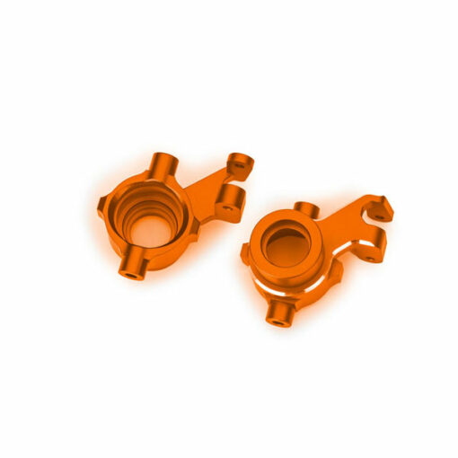 FUSEES DE DIRECTION GAUCHE / DROIT ALU ANODISEES ORANGE (X2) (10237-ORNG)