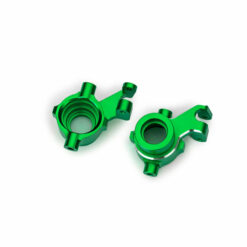 FUSEES DE DIRECTION GAUCHE / DROIT ALU ANODISEES VERTE (X2) (10237-GRN)