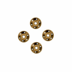 RONDELLES DE ROUES ALU ANODISEES BRONZE (X4) (10257-BRNZ)